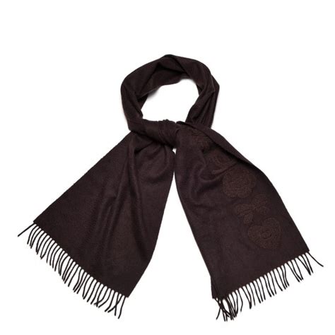 chanel scarf price|chanel brown cashmere scarf.